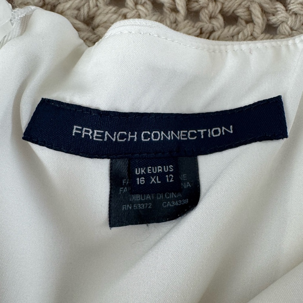 French Connection Ivory Top